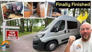 A Complete & Detailed VAN TOUR! | Peugeot Boxer Camper Van Conversion EP11