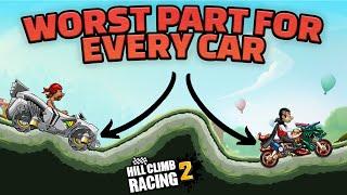 ‍️WORST PART FOR EACH VEHICLE IN HCR2 - Do not use these parts! Hill Climb Racing 2 Compilation