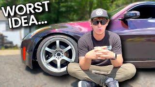 STREET DRIFTING GONE WRONG; Rebuilding the 350z.