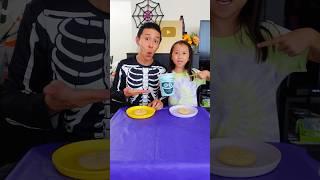 Spooky Sugar Skull Cookie Art Challenge with Sassy Gwen! Who Won?!  #shorts #artchallenges