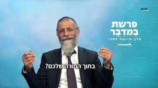 פרשת במדבר  הרב מיכאל לסרי