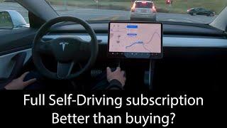 Tesla FSD subscription: is it better than buying the option?