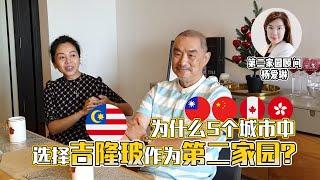 5个城市中，为什么选择马来西亚吉隆玻作为第二家园？#马来西亚第二家园  #移居馬來西亞