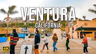 Ventura Downtown Drive [4K] | California, United States