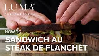 Sandwich au steak de flanchet - Comment réussir un steak de flanchet parfait | HOW TO