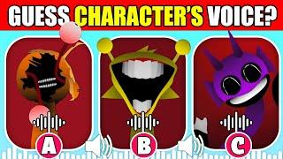 Guess The Phase 4 Sprunki Characters By Their VOICES! | Incredibox Sprunki Quiz