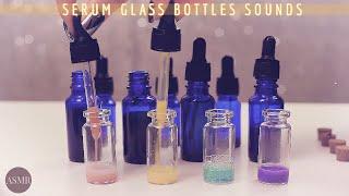 Tingly Serum Glass Bottles, Eye Dropper, Water Sounds ASMR (Partially Layered No Talking)