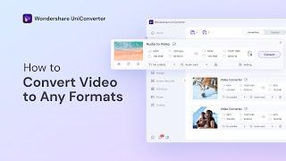 How to Convert Video to Any Format on Window | Wondershare UniConverter