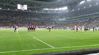 Juve's freekick vs Genoa