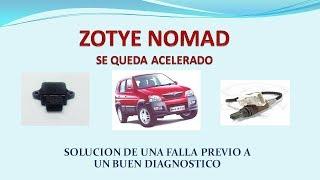 ZOTYE NOMAD SE QUEDA ACELERADO