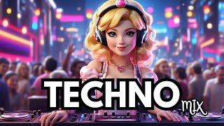 TECHNO MIX 2024  Best Rave MUSIC for Clubs, Workouts, and Driving, party gym car music Techno vibes