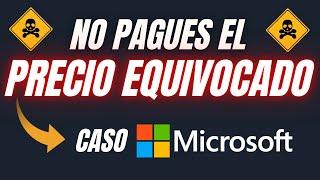 16 AÑOS para RECUPERAR una INVERSIÓN (caso Microsoft) #inversión #microsoft