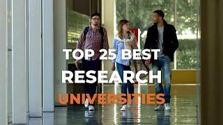 Top 25 Best Research Universities