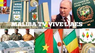 MALIBA TV: URGENT BRAVO MALI- BURKINA- NIGER POUR L'ANNONCE DE LA MONNAIE ET PASSEPORT L'AES