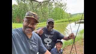 Lil T's First Fishing Trip accompanied by Art Fennell "COUNTRYSTYLE" May 2024.