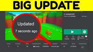 Updating My "Viral" Roblox Game!