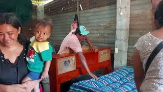 a doña Romina y su esposo les quedó bien claro que la cama es para los niños.