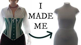 DIY Dress Form // Copying My Corseted Form for Victorian Dress Sewing