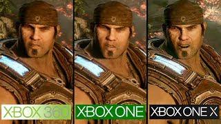 Gears of War 3 | Xbox 360 vs Xbox One vs Xbox One X | 4K Graphics Comparison