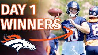  HIGHLIGHTS  Day 1 Broncos Minicamp Standouts & Clips!