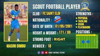 MASINI DIMBU  MIDFIELDER  FC SAINT ELOI  2022/2023