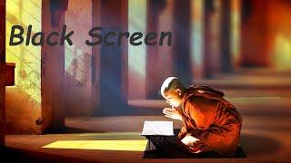 BUDDHIST CHANTING  Black screen positive energy monks healing mantra monastery meditation peace tao