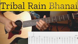 BHANAI | TRIBAL RAIN | GUITAR LESSON WITH TABS