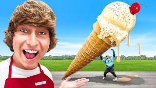 I Made The World’s Largest Ice Cream Cone!