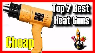  TOP 7 BEST Budget Heat Guns To Buy on Amazon [2024][Cheap] For Vinyl Wrap / Wood Burning / Candle