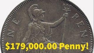 Have You Found A Rare $179,000.00 British Copper Penny?