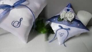 Coussin Alliance Mariage "les duos"