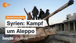 heute journal vom 30.11.2024 SPD startet Wahlkampf, verschäfte Lage in Aleppo und Nachruf Karin Baal