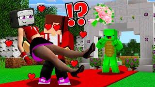 JJ MARRIED a TV WOMAN! MIKEY LOST a FRIEND? in Minecraft - Maizen