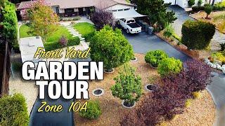 Front Yard Garden & Landscape Tour Zone 10A