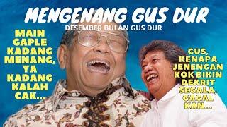 Spesial Mengenang Gus Dur, Cak Nun tidak bisa tidak tertawa kalau dengan Gus Dur