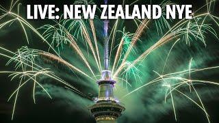 LIVE: New Zealand welcomes in 2025 with fireworks from the Auckland Sky Tower