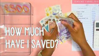 SINKING FUNDS AND SAVINGS COUNT-UP| CASH CONDENSING | JUN' 24 | CASH ENVELOPES | UK CASH STUFFER