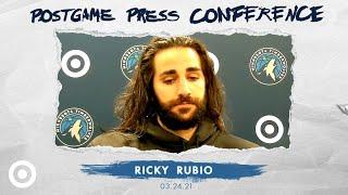 Ricky Rubio Postgame Press Conference - March 24, 2021