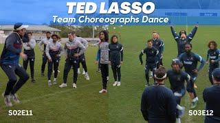 Ted Lasso | Team Choreographs Dance Routine for Sharon and Ted | S02E11 and S03E12