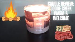 Candle Review: Goose Creek Warm & Welcome