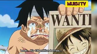 One Piece - Luffy new bounty decreases funny scene Whole Cake Island