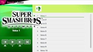 Announcer Voices - Super Smash Bros Ultimate