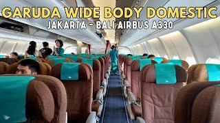 NAIK WIDEBODY GARUDA AIRBUS A330 KE BALI & TALKSHOW DI POLTEKPAR BALI!