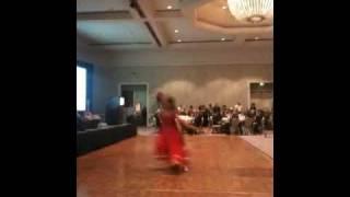 Armenian dance in red