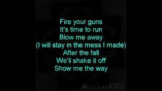 Breaking Benjamin (feat. Valora) - Blow Me Away (Lyrics)