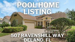 507 Ravenshill Way Video Tour-Pool Home in Deland FL-Victoria Park-Victoria Commons