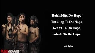 Lirik Lagu Batak Halak Hita do Hape - Punxgoaran