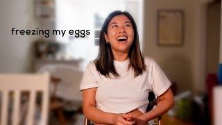Freezing my eggs | VLOG, FAQ, side effects, injection tips + tricks