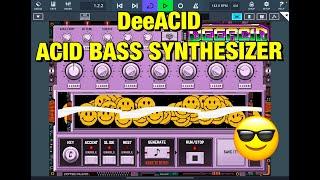 DOTEC-AUDIO DeeACID - AUv3 Acid Bass Synth - Better Than Expected - Walkthrough & Demo for iOS