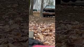 Got the other blue truck running. #chevytrucks #offroad #mechanic #rustbucket #manual